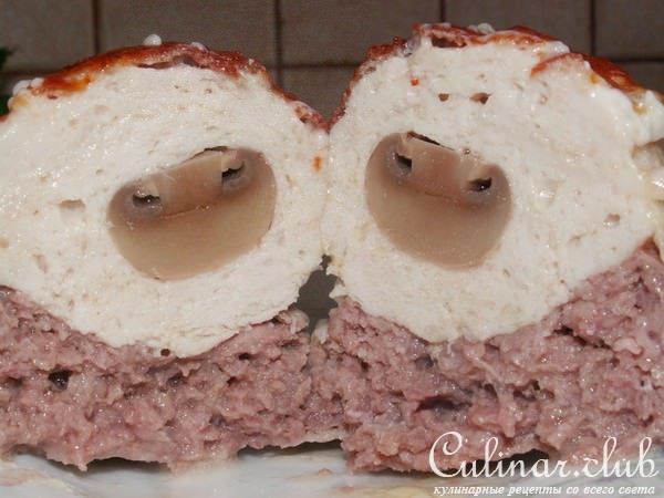Мясные биточки "Танго втроём"
