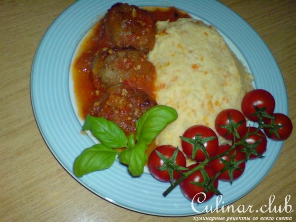 Тефтельки из мяса индейки