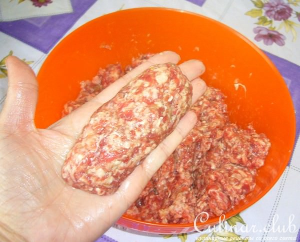Пальчики мясные
