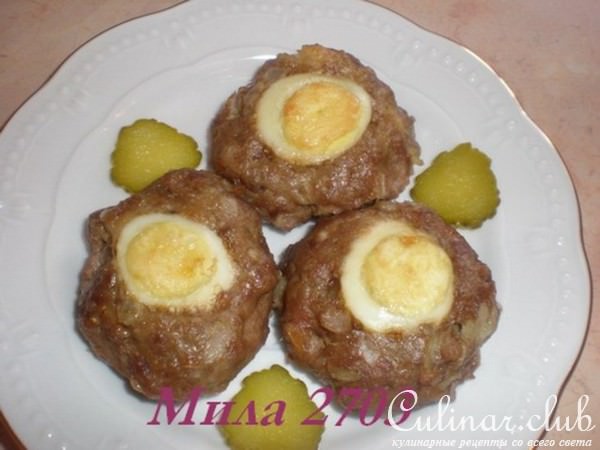 Мини-котлеты «Соколиный глаз» (просто и вкусно)