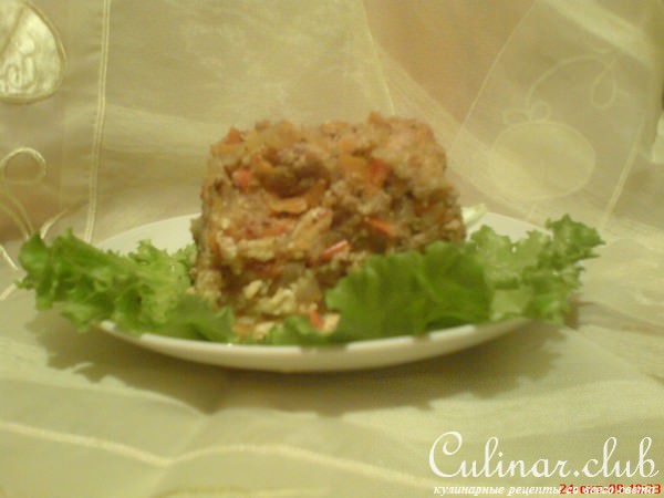 Курица с картофелем и морковью