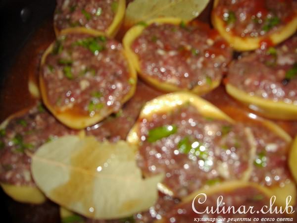 Картошка фаршированная