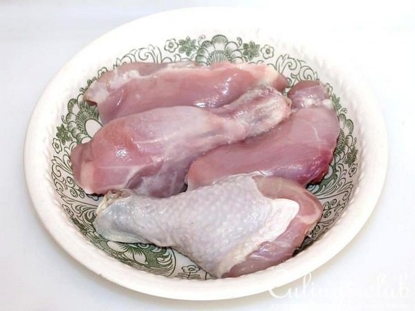 Тайские куриные ножки и кокосовый рис