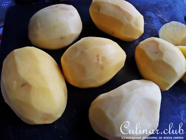 Курочка с запечённой картошкой