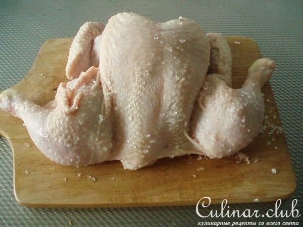 Курочка умасленная по-быстрому