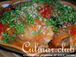 Country Caiptain Chicken    