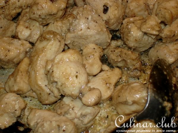 куриное филе с сыром запечённое в дыне