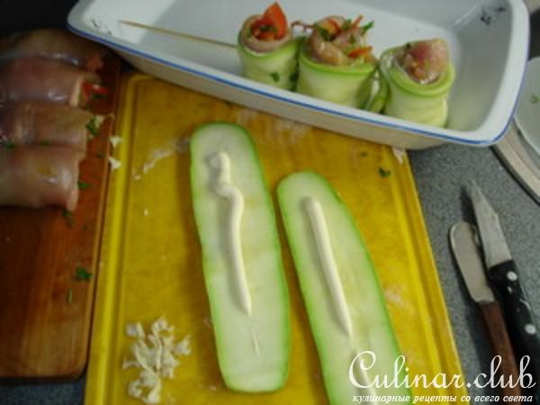 Куриные рулетики в сюртучках (вариант)