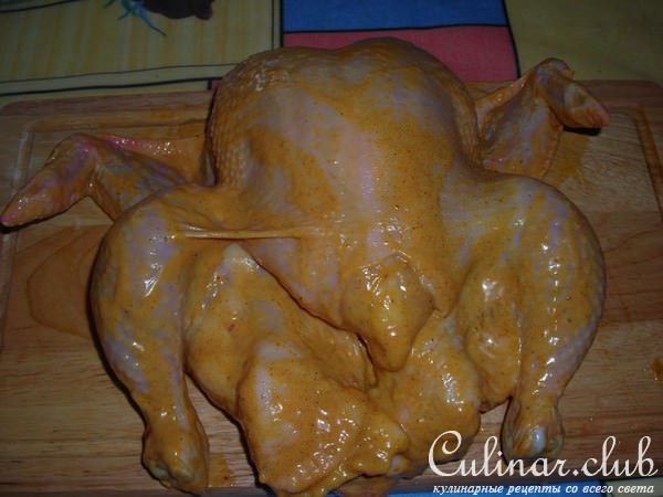 Аппетитная курочка.