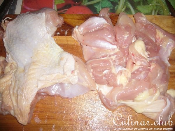 Окорочка, зафаршированные сыром