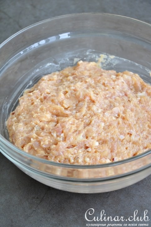 Ароматная куриная колбаса