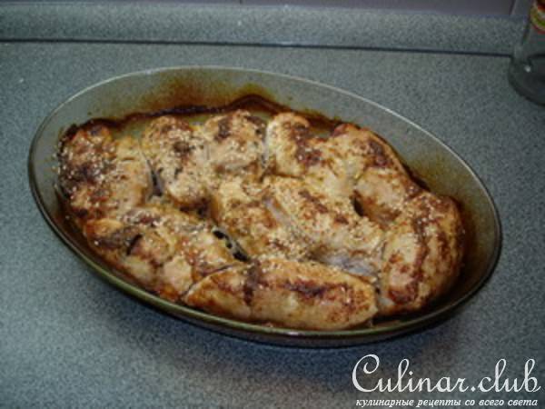 Рулетики из куриного филе (вариант)