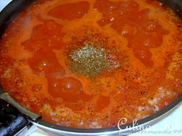 Курица в томатно-сливочном соусе