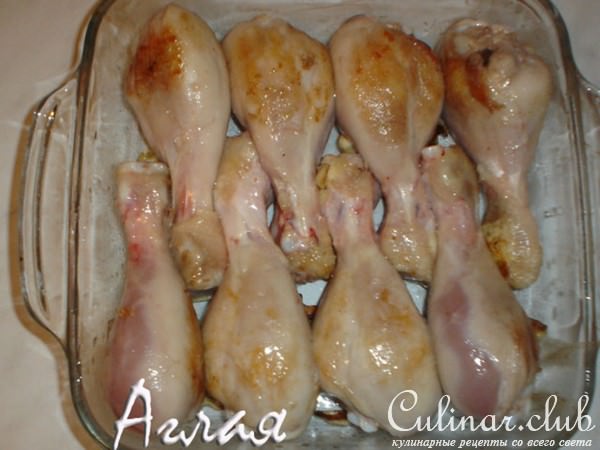 Курочка запеченная с овощами