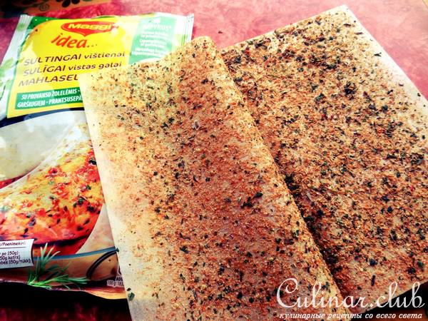 Тыквенные драники с пармезаном к курочке