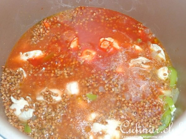 Гречка по-купечески (быстрый, вкусный, полезный ужин)