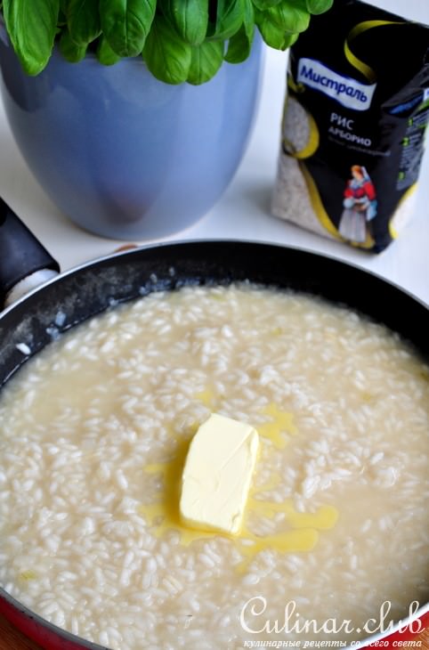 Ризотто с грибами (risotto ai funghi)