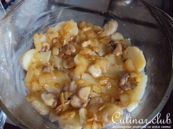 Картофельная запеканка с курицей