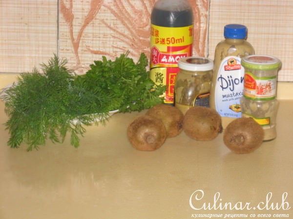Голень индюшки с киви