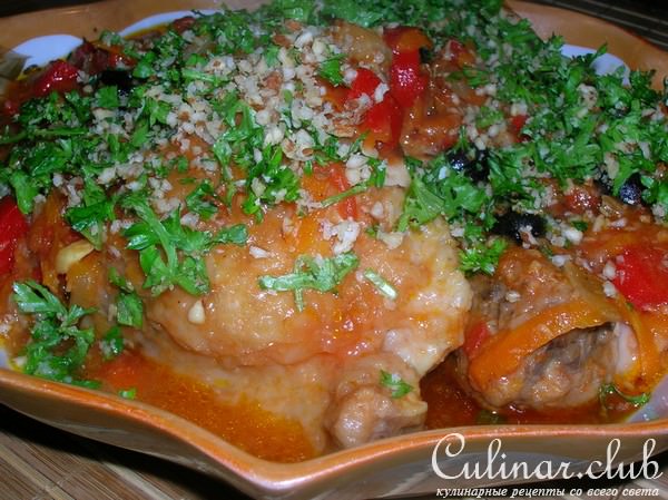 Country Caiptain Chicken или КУРИЦА провинциального капитана