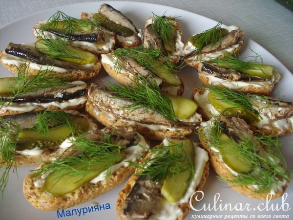 Классная закуска за 5 минут.