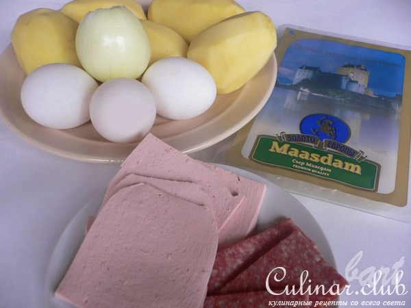 Картофельный « Крок Мадам»