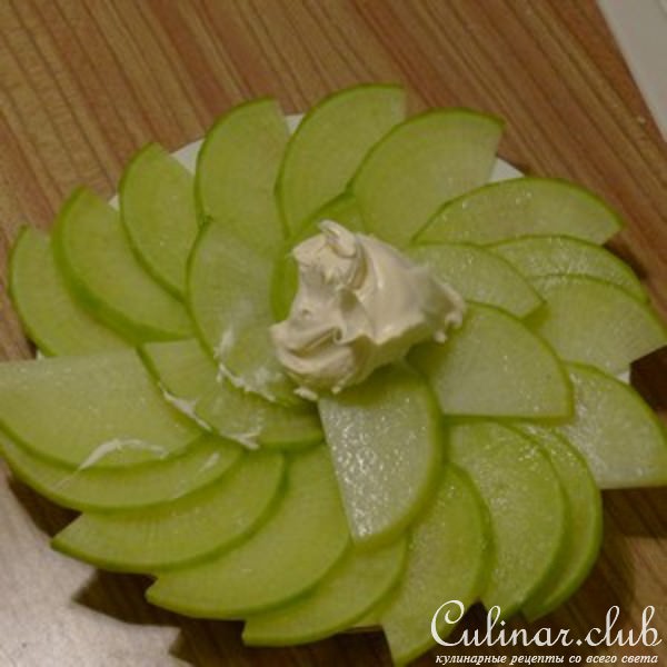 Канапе с салом и хреном + закуска из редьки – рецепт провинившегося мужа