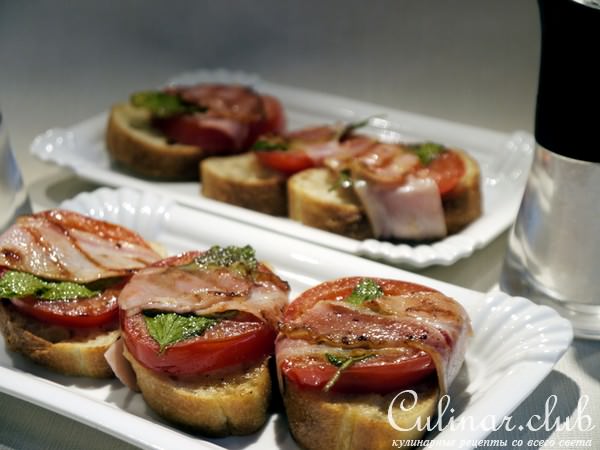 Брускетта Saltimbocca