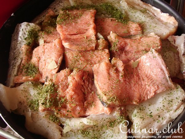 Рыбка, запеченная в омлете. Быстро, нежно и вкусно!