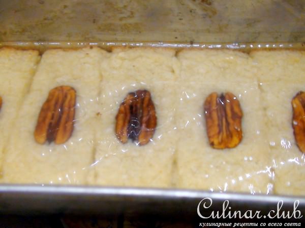 Десерт из манки с кокосом. Восточное лакомство.
