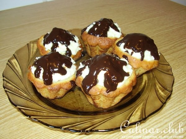 Кексы с начинкой