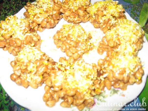 Пирожное из воздушной пшеницы