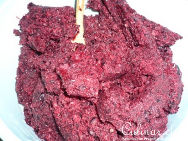СОРБЕТ из черной смородины