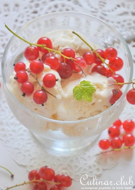 Лимонное мороженое из фасоли