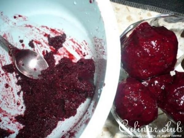 СОРБЕТ из черной смородины