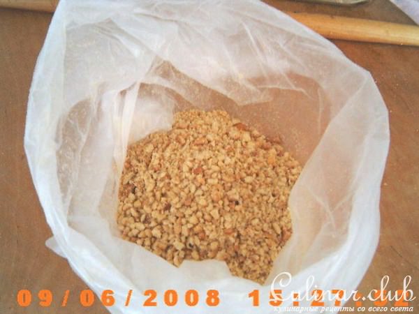 Швейцарский ореховый торт