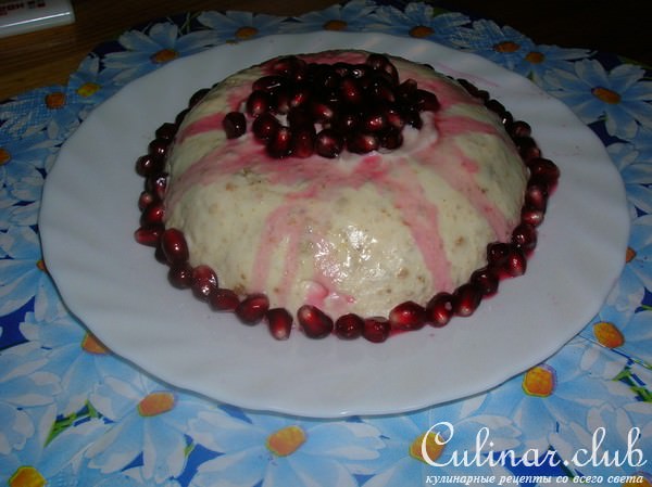 Парфе с гранатом