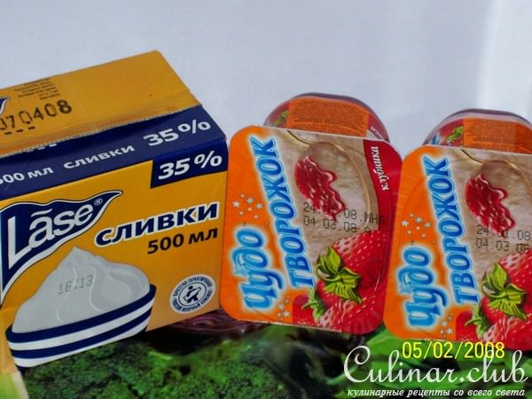 Торт " Творожно-фруктовый"