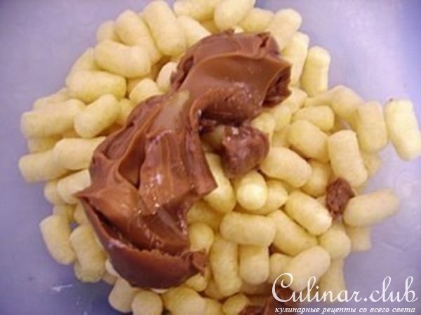 Пирожное из кукурузных палочек