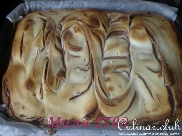 Пирожное "БУРЕНКА" (очень вкусно и просто)