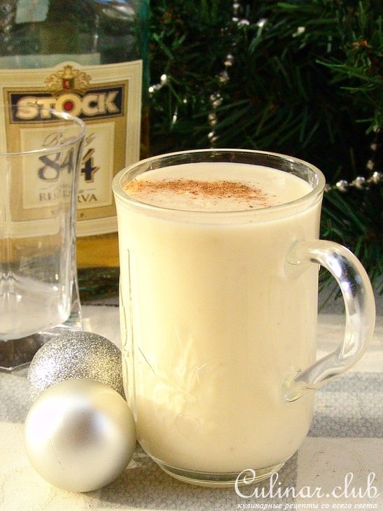 Эг Ног-Egg Nog (традиционный рождественский напиток)