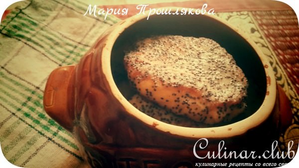 Сырники с изюмом и маковым соусом