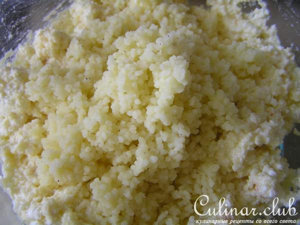 Сырники на пару с кускусом и клубничным соусом. (Обретение легкости: Тест-драйв)