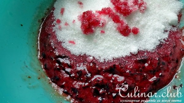 Джем из черной смородины (сырой)