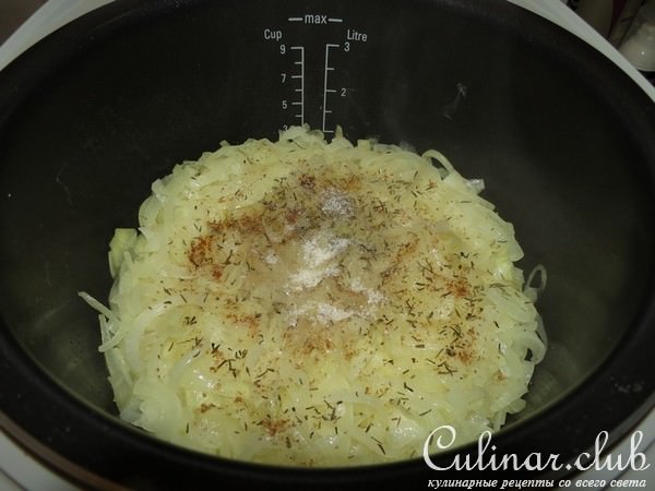 Луковое варенье (мультиварка)