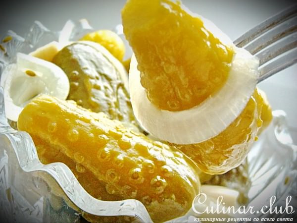 Огурцы с лимонной кислотой по-болгарски