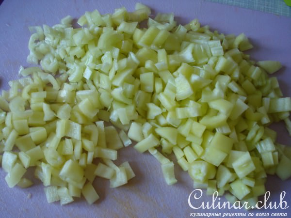 Салат с рисом (на зиму-без уксуса)