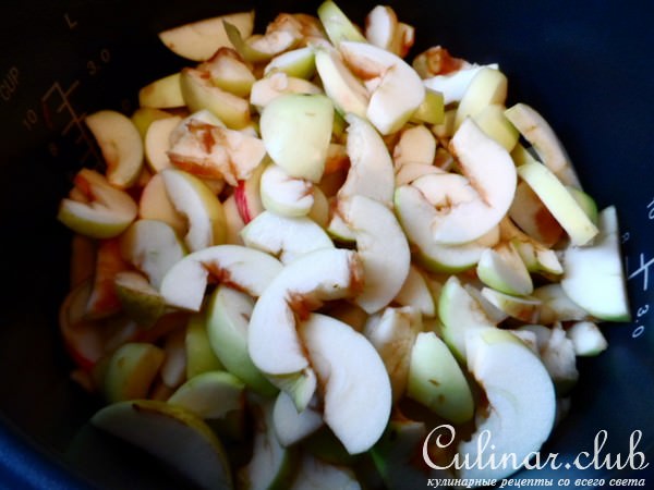 Яблочный мармелад с корицей(Готовила в мультиварке)