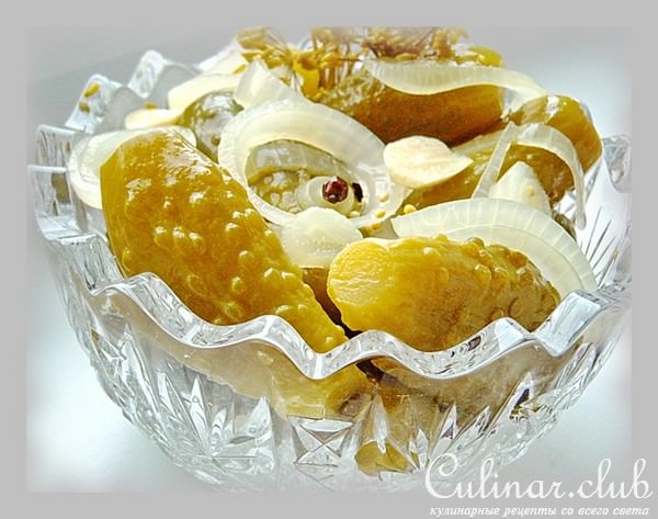 Огурцы с лимонной кислотой по-болгарски
