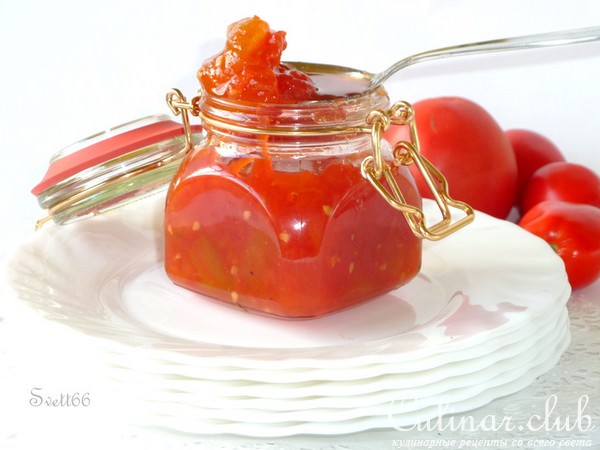 Томатный джем или восхитительный соус к мясу или птице